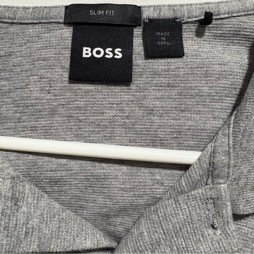 Boss Classic Gray Polo Shirt